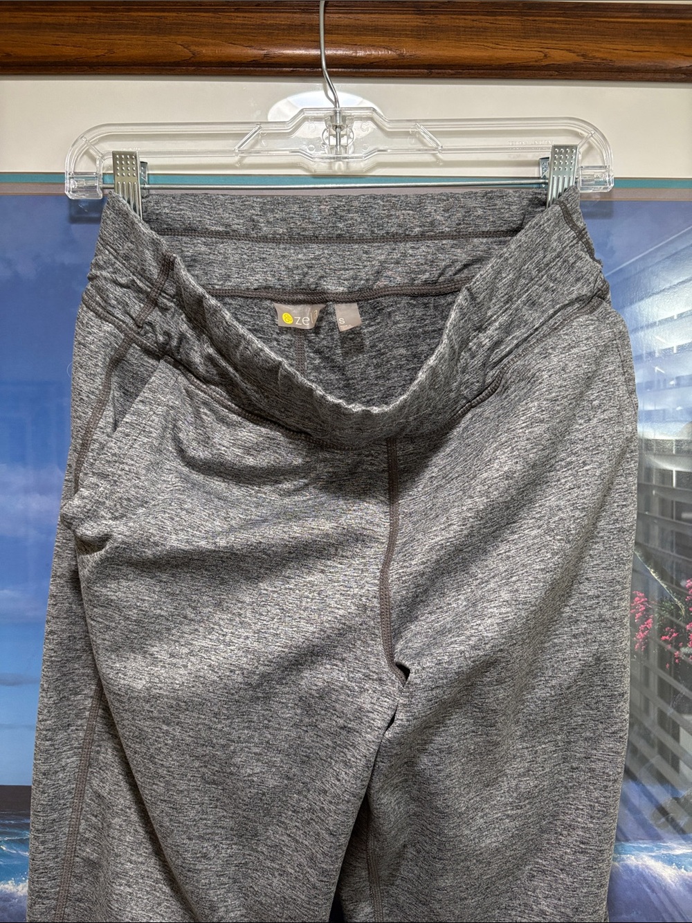 Zella Gray Marled Track Pants